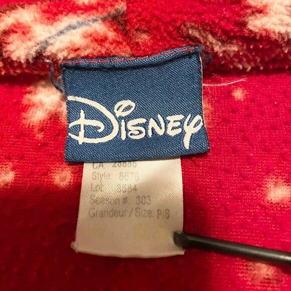 Disney Winnie the Pooh Red Polyester Womens Bath Robe Size Small - Picture 6 of 15
